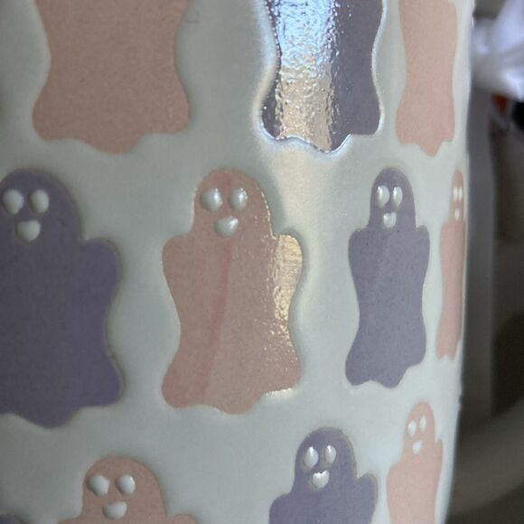 Market Finds Halloween Pastel Ghost Mug 8-10oz - Picture 2 of 4